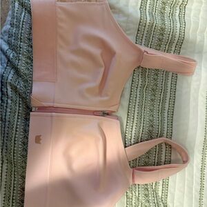 Shefit Pink 3Luxe Sports Bra with Zipper